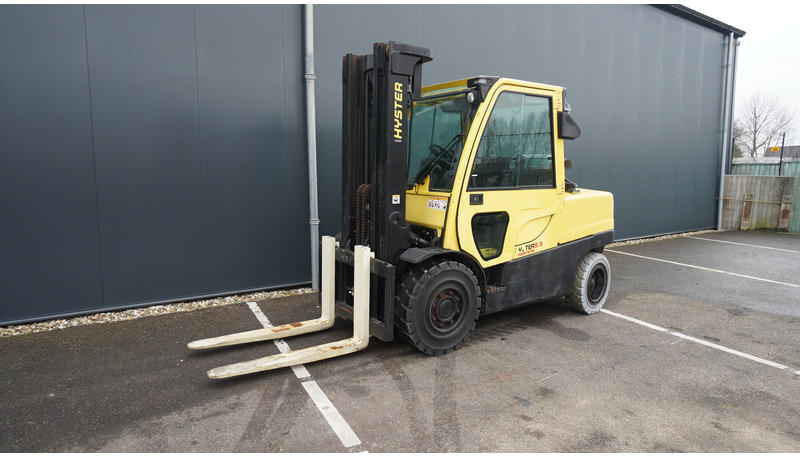 Hyster H5.5FT 6CYL LPG FORKLIFT TRIPLEX - Építőipari gépek: 5 kép. Hyster H5.5FT 6CYL LPG FORKLIFT TRIPLEX - Építőipari gépek: 5 kép.