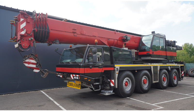 Faun ATF 90G-4 8X6X8 CRANE WITH JIB - Darus autó: 3 kép. Faun ATF 90G-4 8X6X8 CRANE WITH JIB - Darus autó: 3 kép.