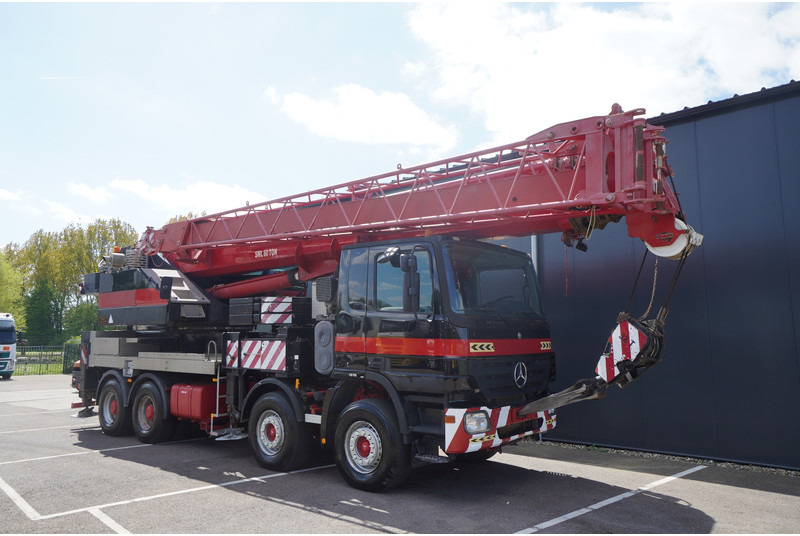 Mercedes-Benz ACTROS 4141 / FAUN HK60 MOBILE CRANE WITH JIB - Darus autó: 4 kép. Mercedes-Benz ACTROS 4141 / FAUN HK60 MOBILE CRANE WITH JIB - Darus autó: 4 kép.