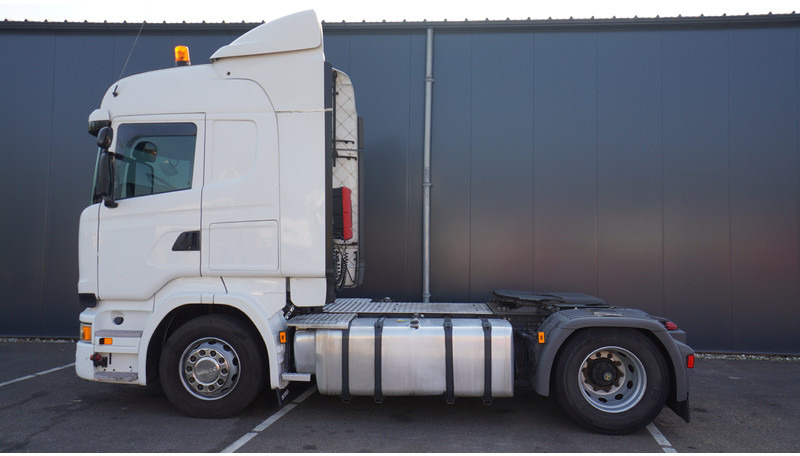 Scania R 410 HIGHLINE EURO 6 - Nyergesvontató: 1 kép. Scania R 410 HIGHLINE EURO 6 - Nyergesvontató: 1 kép.