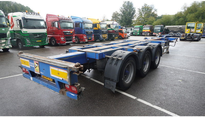 Pacton 3 AXLE MULTI CONTAINER TRANSPORT TRAILER EXTENDABLE 45 FT - Félpótkocsi cserefelépítményes: 5 kép. Pacton 3 AXLE MULTI CONTAINER TRANSPORT TRAILER EXTENDABLE 45 FT - Félpótkocsi cserefelépítményes: 5 kép.
