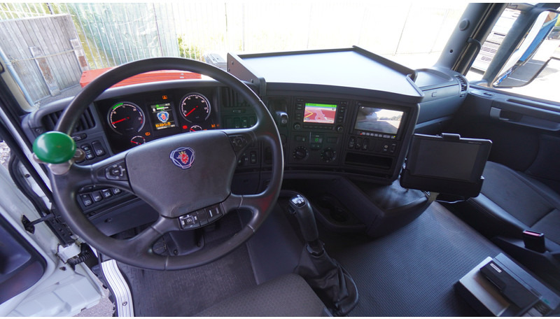 Scania G 490 10X4 CABLE SYSTEM TRUCK WITH PALFINGER Q180Z95TR CRANE - Darus autó: 5 kép. Scania G 490 10X4 CABLE SYSTEM TRUCK WITH PALFINGER Q180Z95TR CRANE - Darus autó: 5 kép.