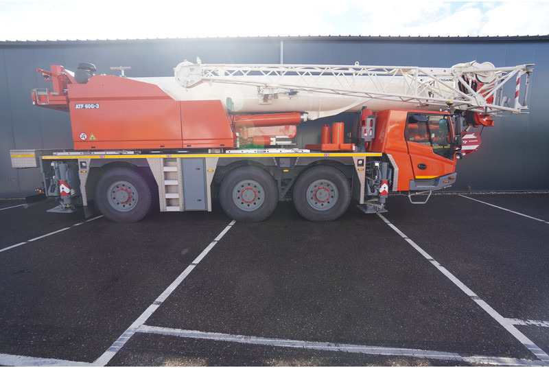 Tadano-Faun ATF60G-3 6X6X6 WITH JIB - Darus autó: 3 kép. Tadano-Faun ATF60G-3 6X6X6 WITH JIB - Darus autó: 3 kép.