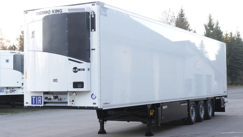 Schmitz Cargobull FP 60 V7 Thermo King SLXi 300 / JAK NOWA / ŚCIANA 7 CM / - Félpótkocsi hűtős: 1 kép. Schmitz Cargobull FP 60 V7 Thermo King SLXi 300 / JAK NOWA / ŚCIANA 7 CM / - Félpótkocsi hűtős: 1 kép.