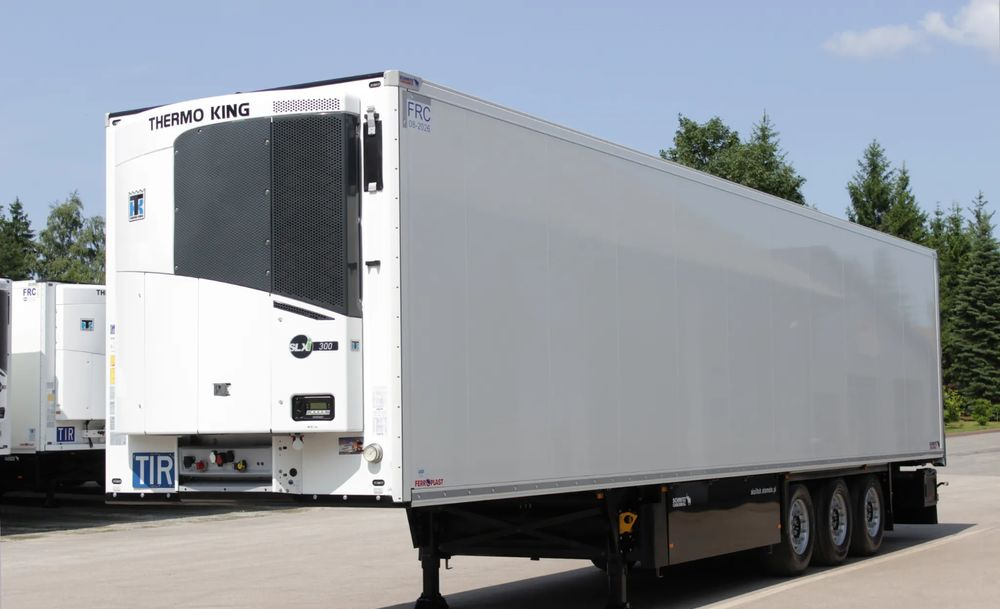 Félpótkocsi hűtős Schmitz Cargobull FP 60 V7 Thermo King SLXi 300 / TYLKO 3 566  MTG** / JAK NOWA / ŚCIANA 7 CM /: 14 kép.
