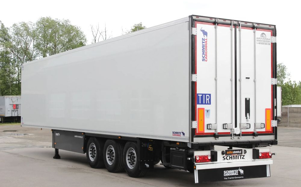 Schmitz Cargobull Thermo King SLXi 300 / **1880 MTG** / JAK NOWA / FP 60 ŚCIANA 7 CM / - Félpótkocsi hűtős: 4 kép. Schmitz Cargobull Thermo King SLXi 300 / **1880 MTG** / JAK NOWA / FP 60 ŚCIANA 7 CM / - Félpótkocsi hűtős: 4 kép.