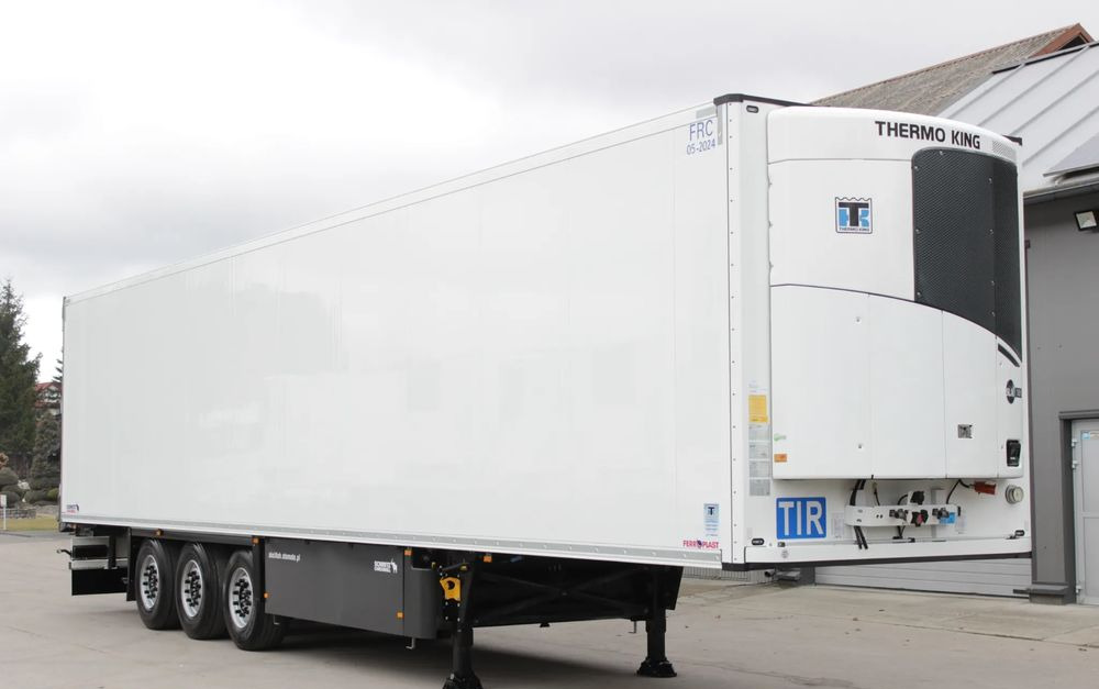Schmitz Cargobull Thermo King SLXi 300 / DOPPELSTOCK / FP 60 ŚCIANA 7 CM / JAK NOWA / - Félpótkocsi hűtős: 3 kép. Schmitz Cargobull Thermo King SLXi 300 / DOPPELSTOCK / FP 60 ŚCIANA 7 CM / JAK NOWA / - Félpótkocsi hűtős: 3 kép.