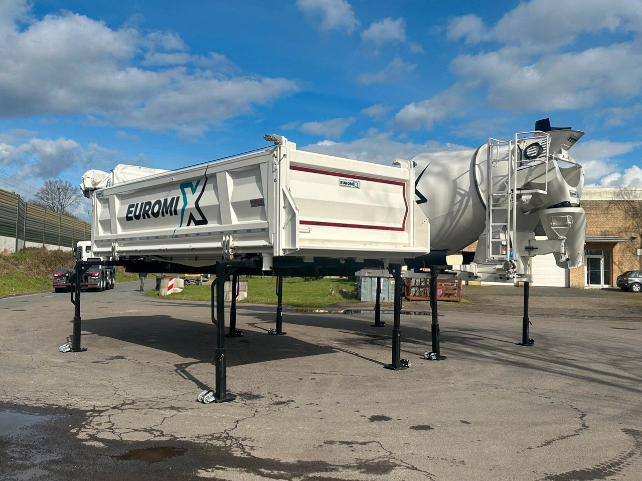 Betonmixer MAN TGS 41.440 8x4 WECHSELSYSTEM KIPPER+MISCHER: 13 kép.