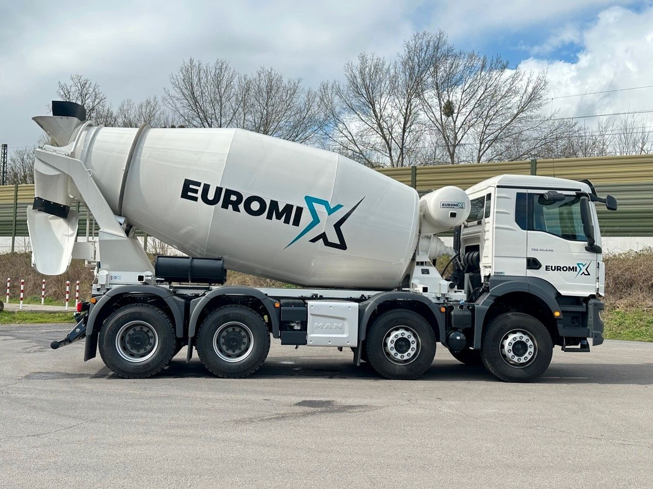 Betonmixer MAN TGS 41.440 8x4 WECHSELSYSTEM KIPPER+MISCHER: 24 kép.