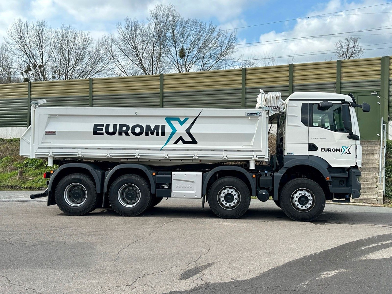 Betonmixer MAN TGS 41.440 8x4 WECHSELSYSTEM KIPPER+MISCHER: 15 kép.