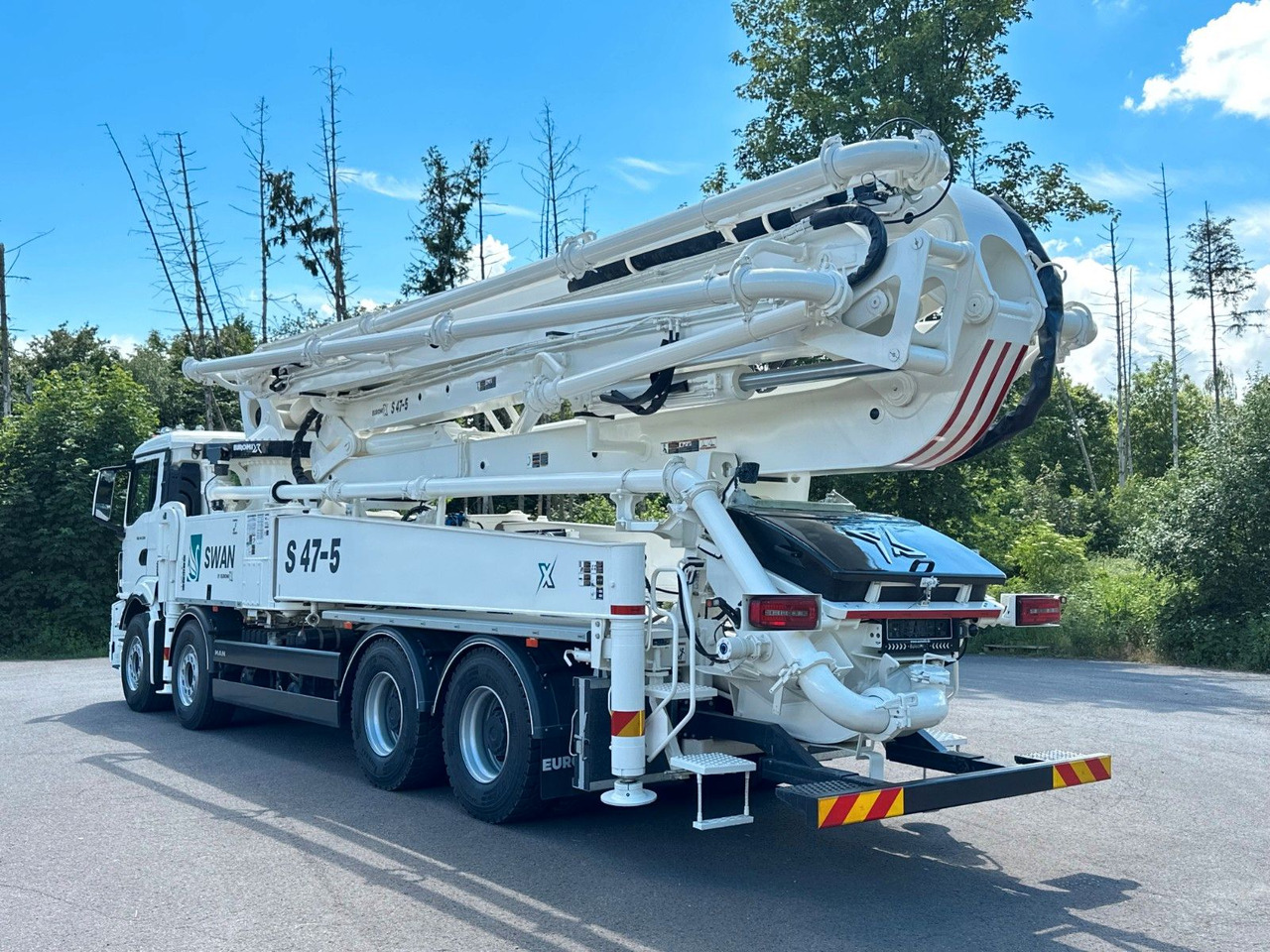 MAN TGS 41.520 8x4 SWAN TSP 47-5 160RZ ( 47m ) - Betonmixer: 4 kép. MAN TGS 41.520 8x4 SWAN TSP 47-5 160RZ ( 47m ) - Betonmixer: 4 kép.