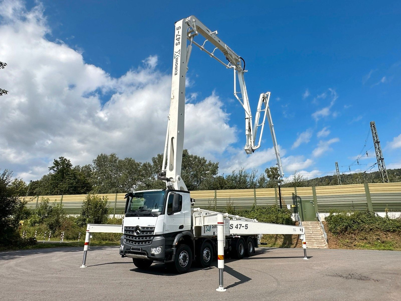 Mercedes-Benz Arocs 5 4142  8x4 SWAN TSP 47-5 160RZ ( 47m ) lízing Mercedes-Benz Arocs 5 4142  8x4 SWAN TSP 47-5 160RZ ( 47m ): 20 kép.