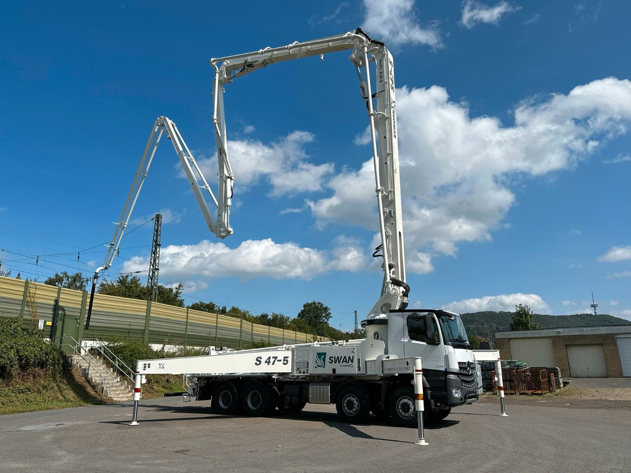 Mercedes-Benz Arocs 5 4142  8x4 SWAN TSP 47-5 160RZ ( 47m ) lízing Mercedes-Benz Arocs 5 4142  8x4 SWAN TSP 47-5 160RZ ( 47m ): 27 kép.