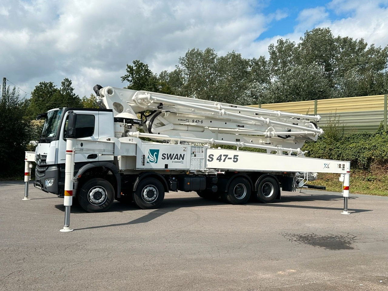 Mercedes-Benz Arocs 5 4142  8x4 SWAN TSP 47-5 160RZ ( 47m ) lízing Mercedes-Benz Arocs 5 4142  8x4 SWAN TSP 47-5 160RZ ( 47m ): 14 kép.