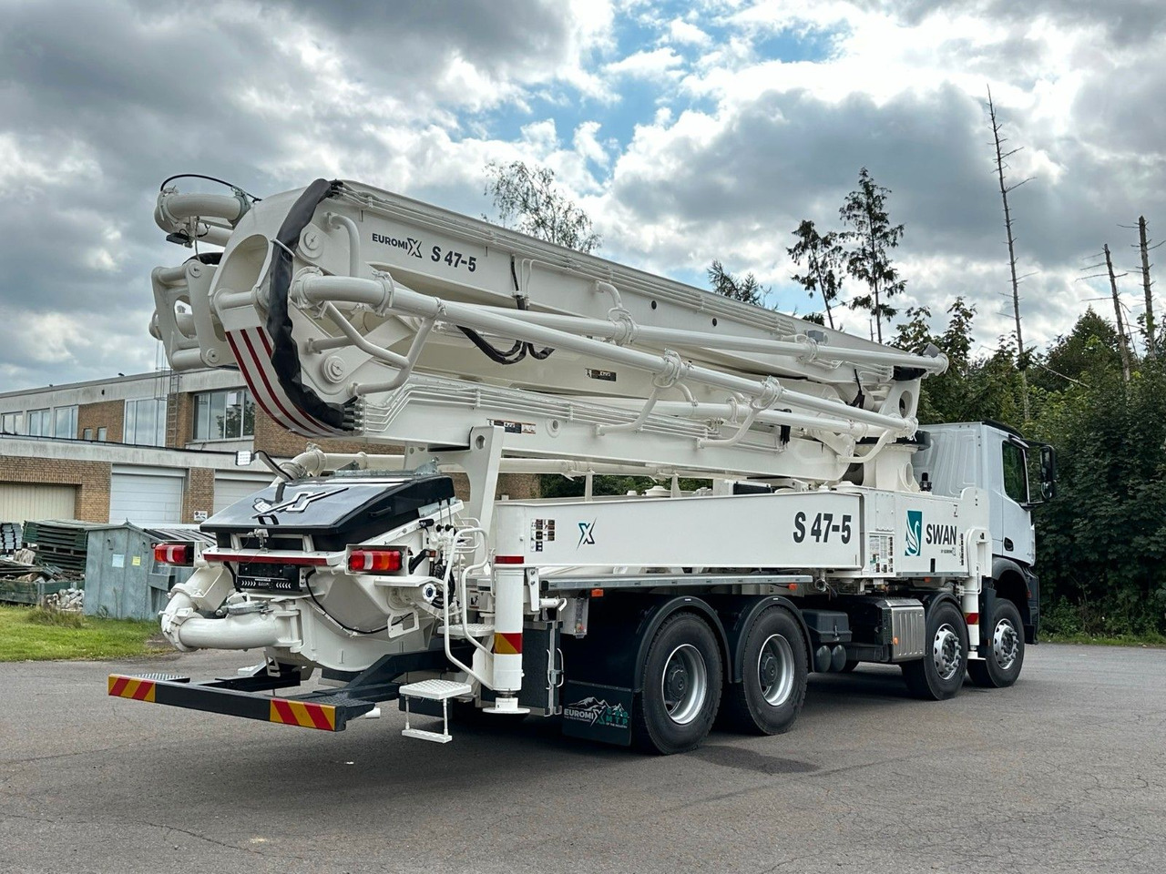 Mercedes-Benz Arocs 5 4142  8x4 SWAN TSP 47-5 160RZ ( 47m ) lízing Mercedes-Benz Arocs 5 4142  8x4 SWAN TSP 47-5 160RZ ( 47m ): 7 kép.