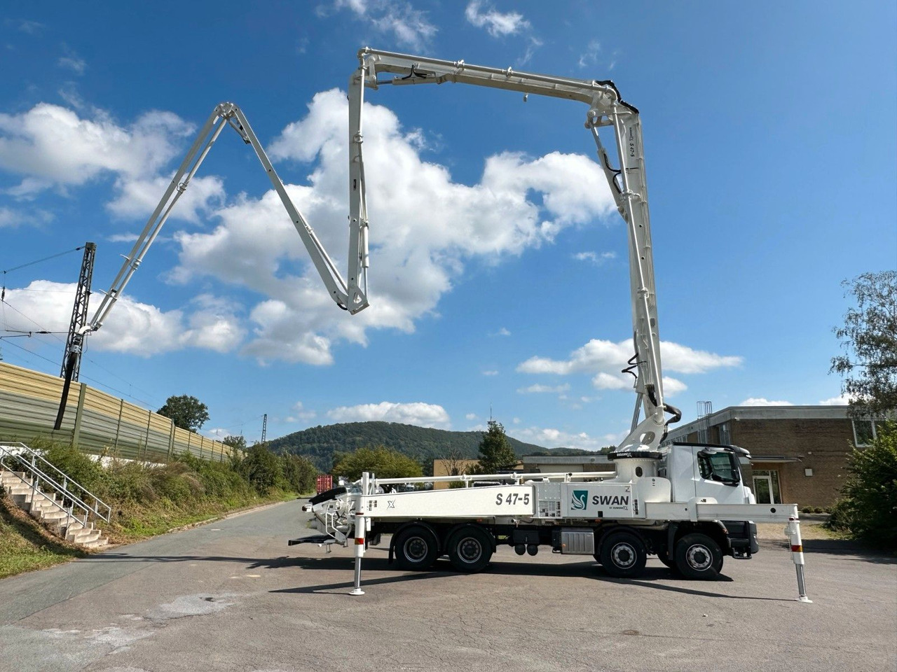 Mercedes-Benz Arocs 5 4142  8x4 SWAN TSP 47-5 160RZ ( 47m ) lízing Mercedes-Benz Arocs 5 4142  8x4 SWAN TSP 47-5 160RZ ( 47m ): 26 kép.
