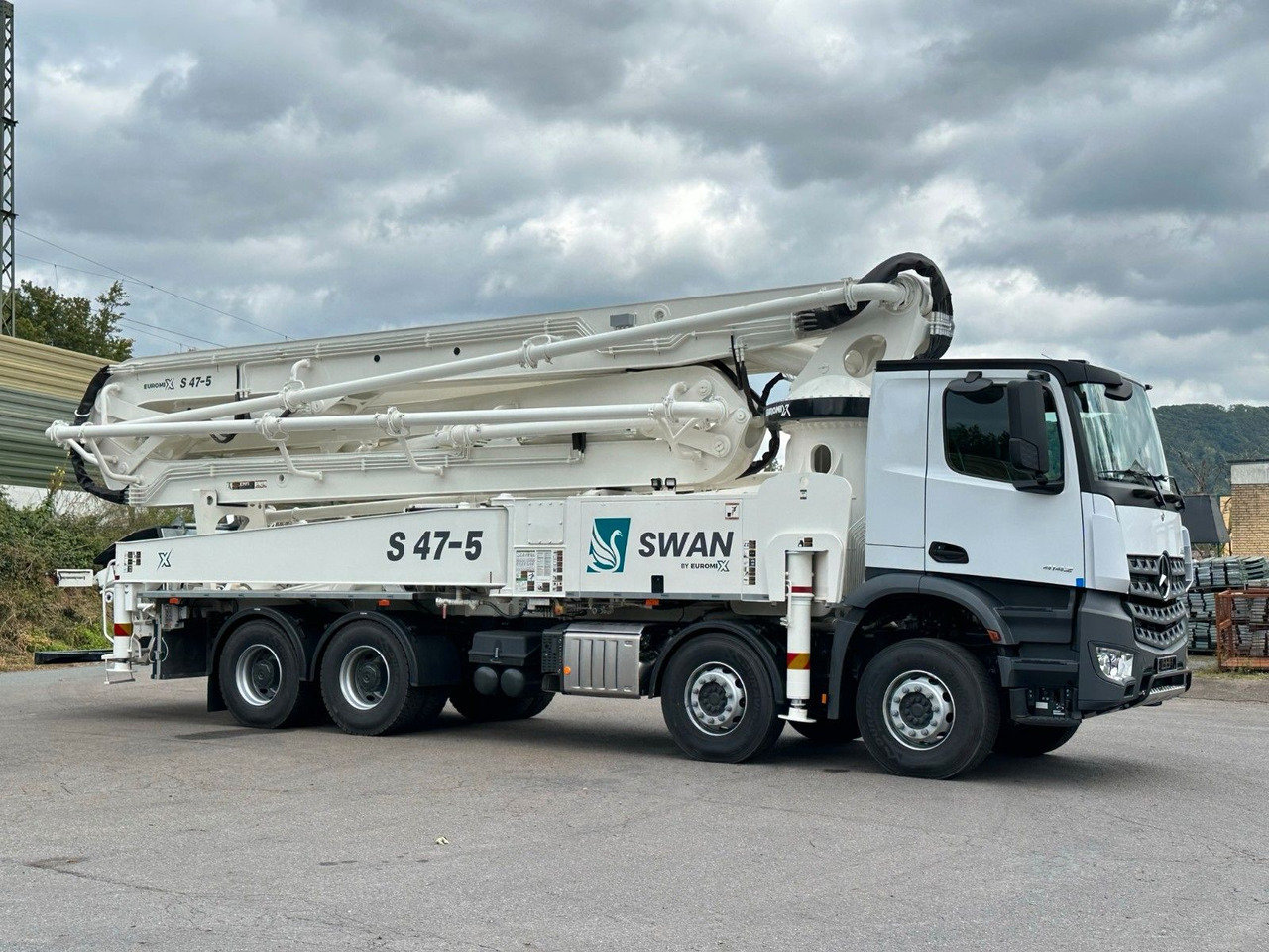 Mercedes-Benz Arocs 5 4142  8x4 SWAN TSP 47-5 160RZ ( 47m ) lízing Mercedes-Benz Arocs 5 4142  8x4 SWAN TSP 47-5 160RZ ( 47m ): 10 kép.
