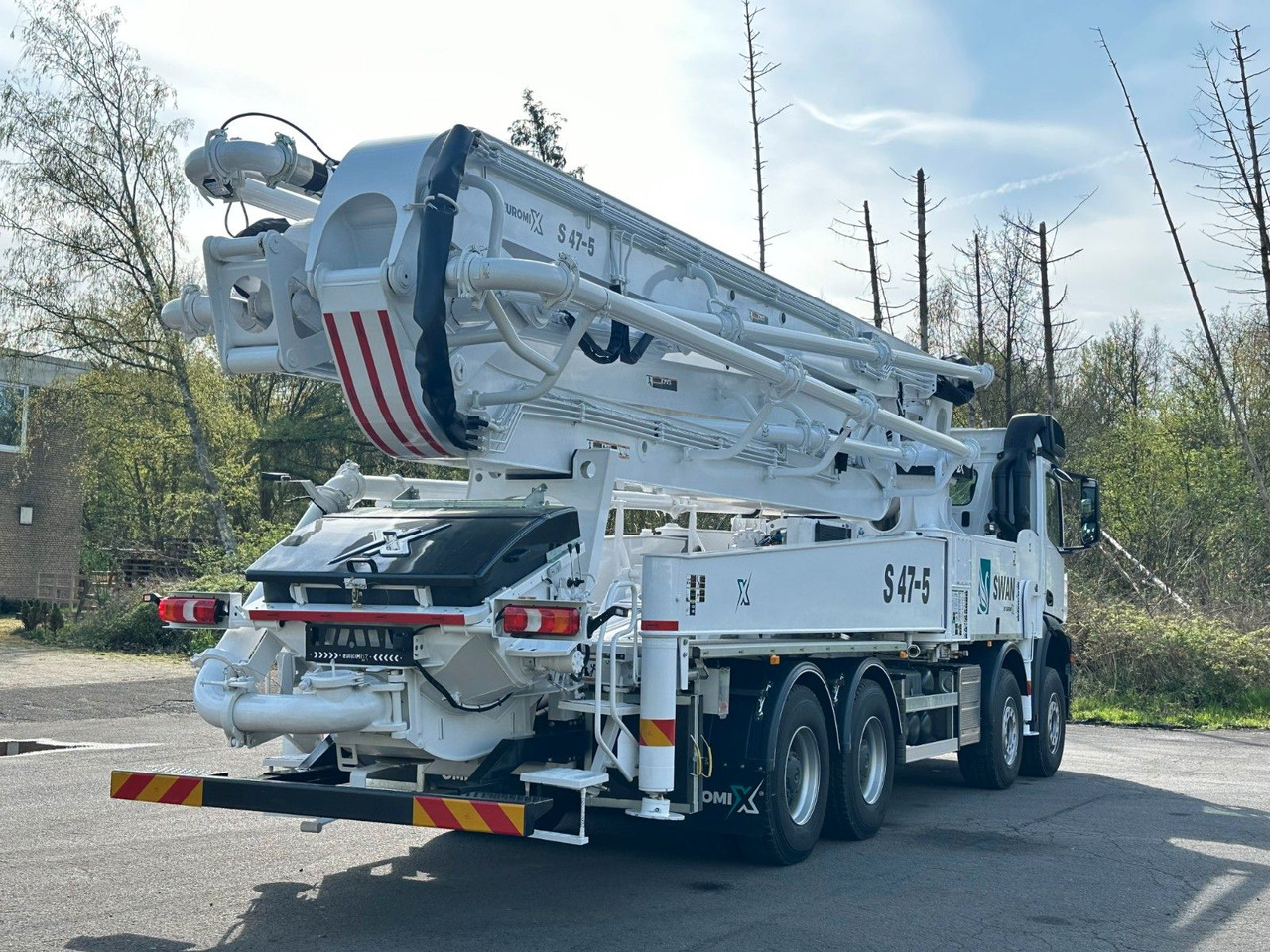 Mercedes-Benz Arocs 5 4542 8x4 SWAN TSP 47-5 160RZ ( 47m ) - Betonmixer: 5 kép. Mercedes-Benz Arocs 5 4542 8x4 SWAN TSP 47-5 160RZ ( 47m ) - Betonmixer: 5 kép.