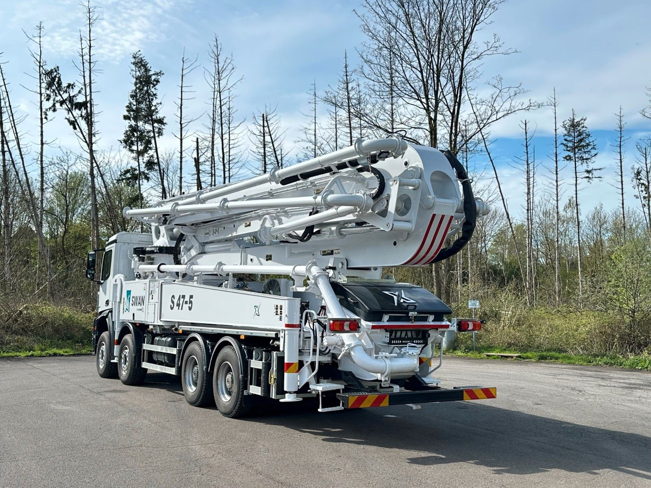 Mercedes-Benz Arocs 5 4542 8x4 SWAN TSP 47-5 160RZ ( 47m ) - Betonmixer: 5 kép. Mercedes-Benz Arocs 5 4542 8x4 SWAN TSP 47-5 160RZ ( 47m ) - Betonmixer: 5 kép.