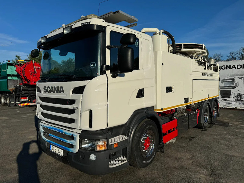 Scania G440 Combi Wiedemann Super 2000 (6+4,5m3) + Recycler, Euro 6, 2013 - Szippantós autó: 3 kép. Scania G440 Combi Wiedemann Super 2000 (6+4,5m3) + Recycler, Euro 6, 2013 - Szippantós autó: 3 kép.
