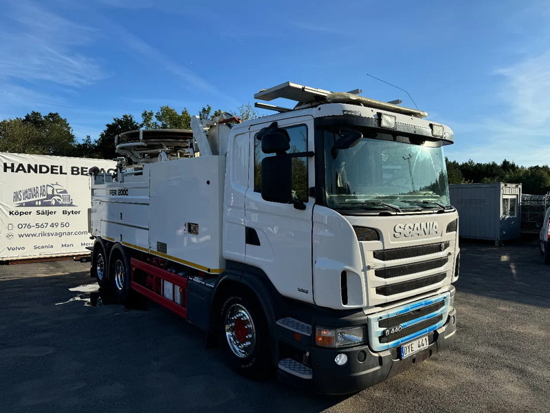 Scania G440 Combi Wiedemann Super 2000 (6+4,5m3) + Recycler, Euro 6, 2013 - Szippantós autó: 1 kép. Scania G440 Combi Wiedemann Super 2000 (6+4,5m3) + Recycler, Euro 6, 2013 - Szippantós autó: 1 kép.