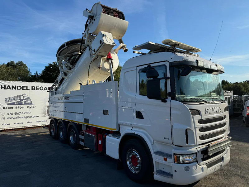 Scania R480 Combi Wiedemann Super 2000 (10+6m3) + Recycler, Euro 6, 2013 - Szippantós autó: 1 kép. Scania R480 Combi Wiedemann Super 2000 (10+6m3) + Recycler, Euro 6, 2013 - Szippantós autó: 1 kép.