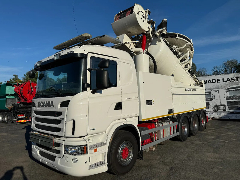 Scania R480 Combi Wiedemann Super 2000 (10+6m3) + Recycler, Euro 6, 2013 - Szippantós autó: 4 kép. Scania R480 Combi Wiedemann Super 2000 (10+6m3) + Recycler, Euro 6, 2013 - Szippantós autó: 4 kép.