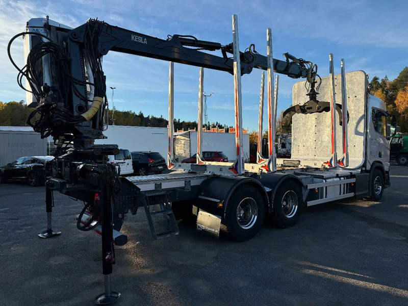 Scania R730 V8 6X4, Retarder, Timber-truck + Crane, 2020 lízing Scania R730 V8 6X4, Retarder, Timber-truck + Crane, 2020: 12 kép.