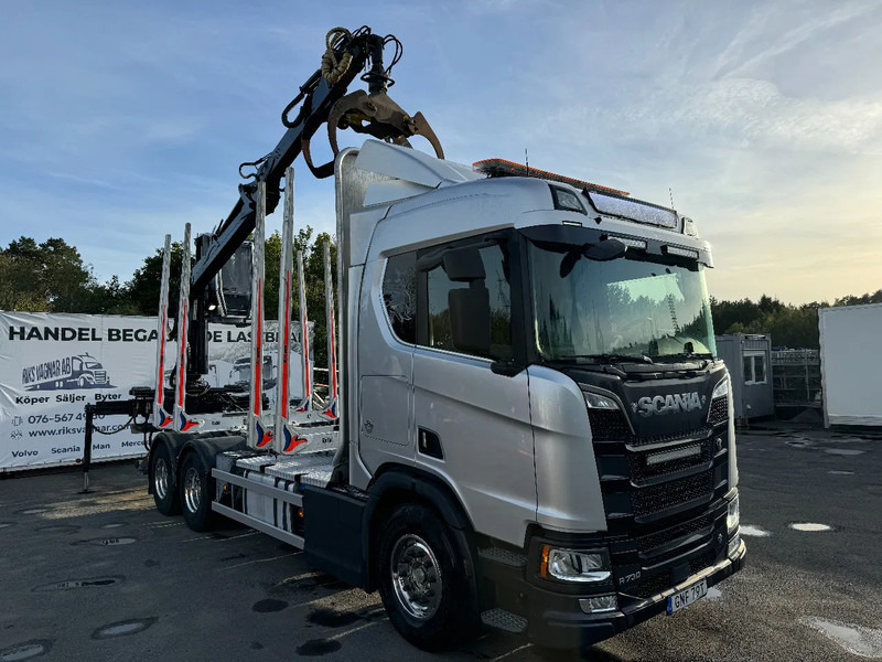 Scania R730 V8 6X4, Retarder,Timber-truck + Kesla, 2020 - Rönkszállító teherautó, Darus autó: 1 kép. Scania R730 V8 6X4, Retarder,Timber-truck + Kesla, 2020 - Rönkszállító teherautó, Darus autó: 1 kép.