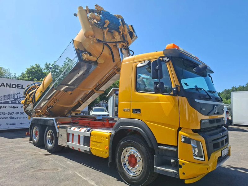 Volvo FMX 450 Combi Vacuum/Pressure 14m3 (1,5 + 12,5m3), 2017 - Szippantós autó: 1 kép. Volvo FMX 450 Combi Vacuum/Pressure 14m3 (1,5 + 12,5m3), 2017 - Szippantós autó: 1 kép.