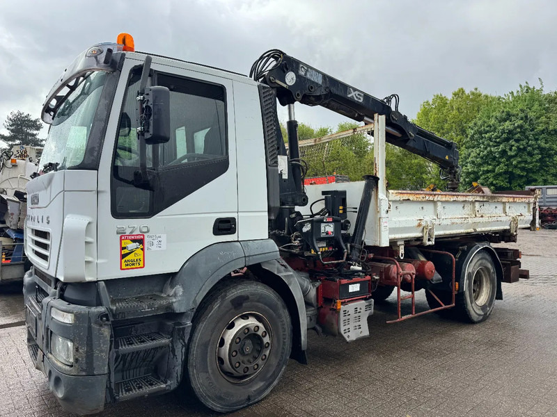 Iveco Stralis 270 **TIPPER+CRANE+ROTATOR+GRABBER** - Billenőplatós teherautó, Darus autó: 5 kép. Iveco Stralis 270 **TIPPER+CRANE+ROTATOR+GRABBER** - Billenőplatós teherautó, Darus autó: 5 kép.