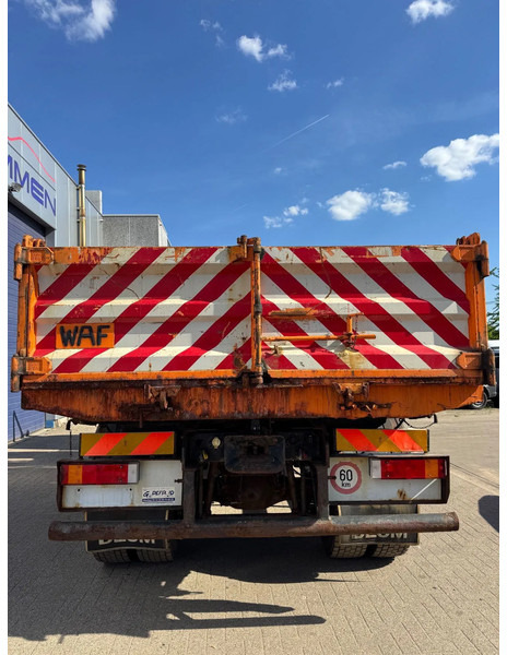 Billenőplatós teherautó, Darus autó MAN ME18.250 **4x4-TIPPER+PALFINGER PK8500-BELGIAN TRUCK**: 9 kép.