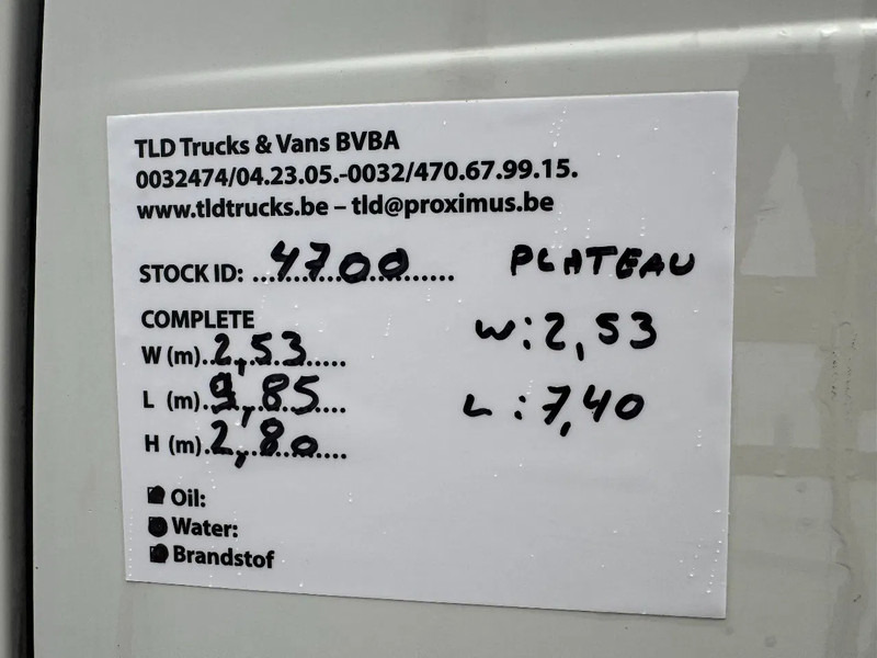 Platós teherautó Volvo FM 9.260 **MANUAL GEARBOX-FRENCH ORIGINE**: 14 kép.