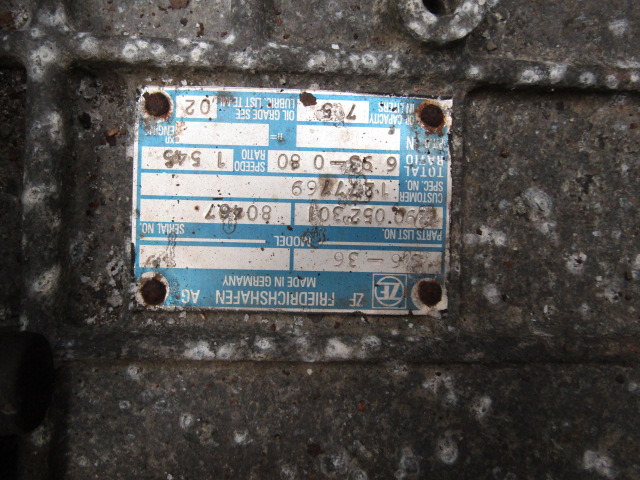 CUMMINS 6BT 315 160HP ENGINE & GEARBOX ZF S-6.36 6 SPEED GEARBOX (RUNS PERFECT) - Motor - Teherautó: 1 kép. CUMMINS 6BT 315 160HP ENGINE & GEARBOX ZF S-6.36 6 SPEED GEARBOX (RUNS PERFECT) - Motor - Teherautó: 1 kép.
