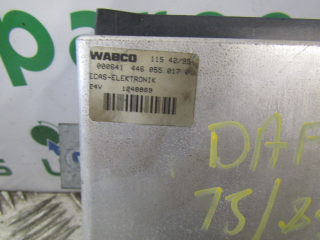 DAF 75 WABCO ECAS ECU P/NO 44605501700 - ECU - Teherautó: 2 kép. DAF 75 WABCO ECAS ECU P/NO 44605501700 - ECU - Teherautó: 2 kép.