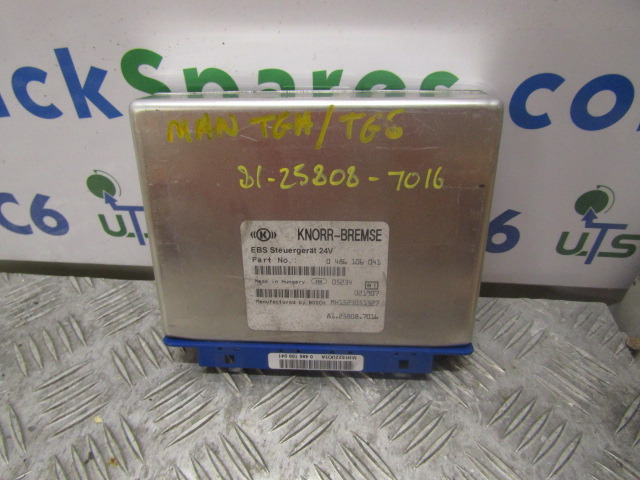 MAN TGA EBS ECU P/NO 81.25808.7016 - ECU - Teherautó: 1 kép. MAN TGA EBS ECU P/NO 81.25808.7016 - ECU - Teherautó: 1 kép.