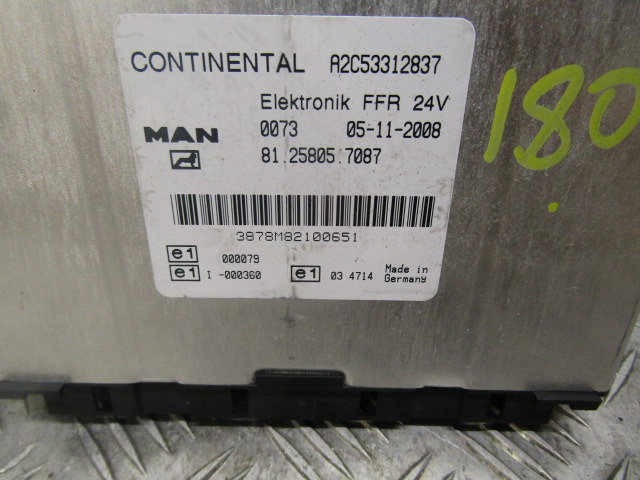 MAN TGL/TGM FFR UNIT ECU P/NO 81.25805.7087 - ECU - Teherautó: 2 kép. MAN TGL/TGM FFR UNIT ECU P/NO 81.25805.7087 - ECU - Teherautó: 2 kép.