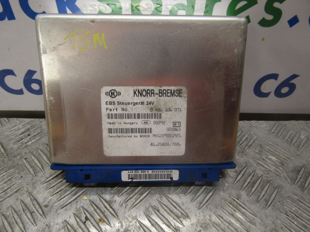 MAN TGM EBS ECU P/NO 81.25808.7026 - ECU - Teherautó: 1 kép. MAN TGM EBS ECU P/NO 81.25808.7026 - ECU - Teherautó: 1 kép.