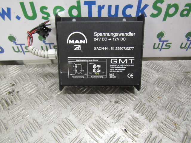 MAN TGM/TGL VOLTAGE DROPPER 24-12V P/NO 81.25907.0277 - Elektromos rendszer - Teherautó: 1 kép. MAN TGM/TGL VOLTAGE DROPPER 24-12V P/NO 81.25907.0277 - Elektromos rendszer - Teherautó: 1 kép.