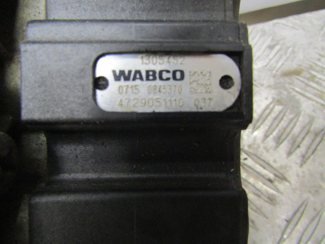 MAN TGS ECAS SOLENOID VALVE P/NO 4729051110 - Fék alkatrészek - Teherautó: 2 kép. MAN TGS ECAS SOLENOID VALVE P/NO 4729051110 - Fék alkatrészek - Teherautó: 2 kép.