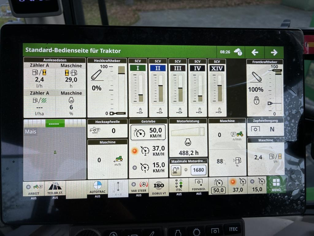 John Deere 6R150 - Traktor: 3 kép. John Deere 6R150 - Traktor: 3 kép.