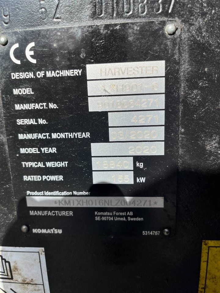 Fakitermelő gép Komatsu 901: 16 kép.