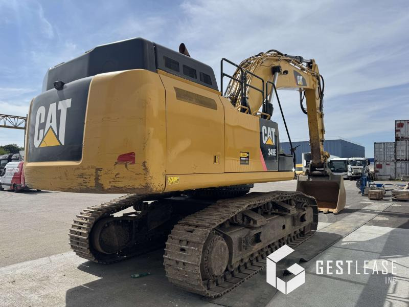 Caterpillar 349EL - Lánctalpas kotró: 3 kép. Caterpillar 349EL - Lánctalpas kotró: 3 kép.