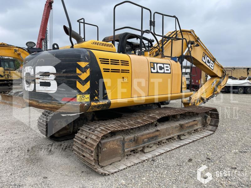 JCB JS210 - Lánctalpas kotró: 4 kép. JCB JS210 - Lánctalpas kotró: 4 kép.