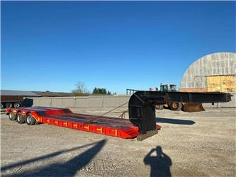 Hako Gooseneck lowbed , axle lift - Félpótkocsi mélybölcsős: 1 kép. Hako Gooseneck lowbed , axle lift - Félpótkocsi mélybölcsős: 1 kép.