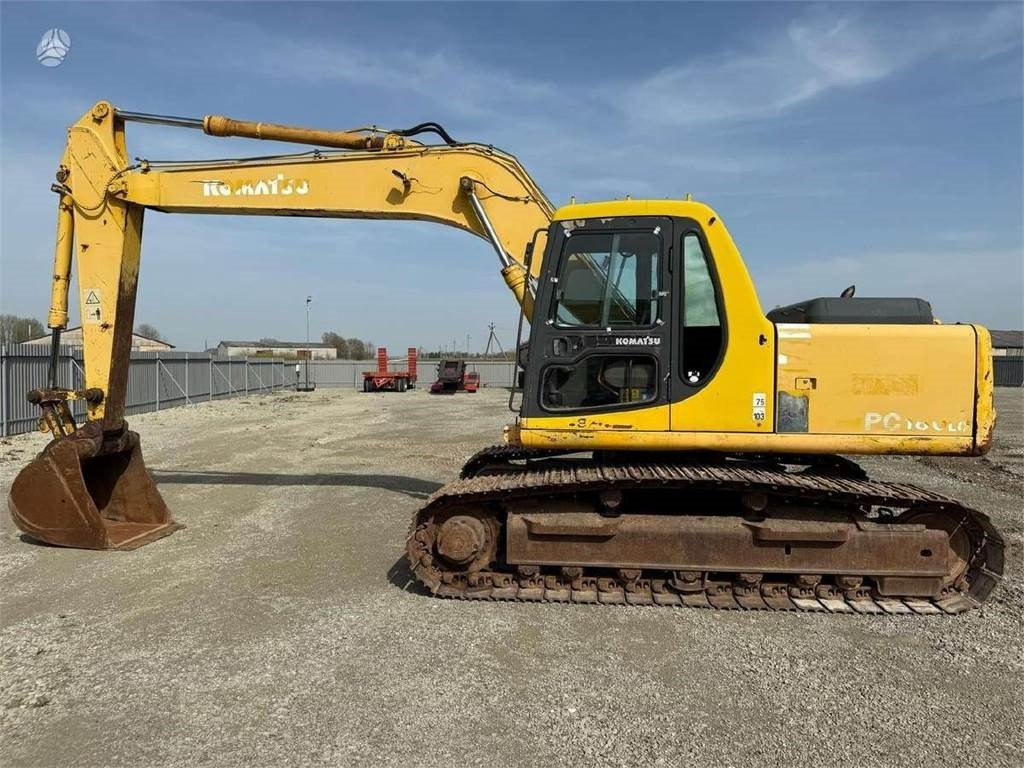 Komatsu PC 180 LC-6K - Lánctalpas kotró: 2 kép. Komatsu PC 180 LC-6K - Lánctalpas kotró: 2 kép.