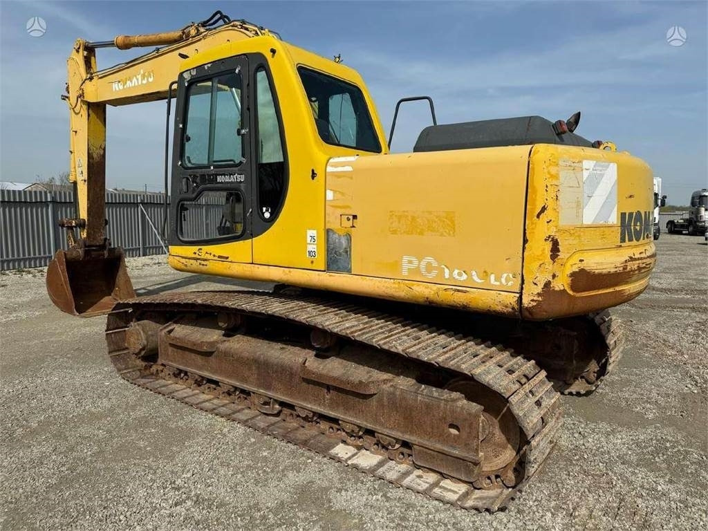 Komatsu PC 180 LC-6K - Lánctalpas kotró: 3 kép. Komatsu PC 180 LC-6K - Lánctalpas kotró: 3 kép.