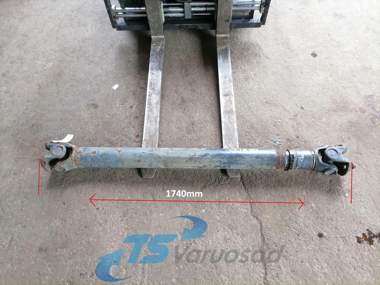 DAF Propeller shaft 12345 - Kardántengely - Teherautó: 2 kép. DAF Propeller shaft 12345 - Kardántengely - Teherautó: 2 kép.