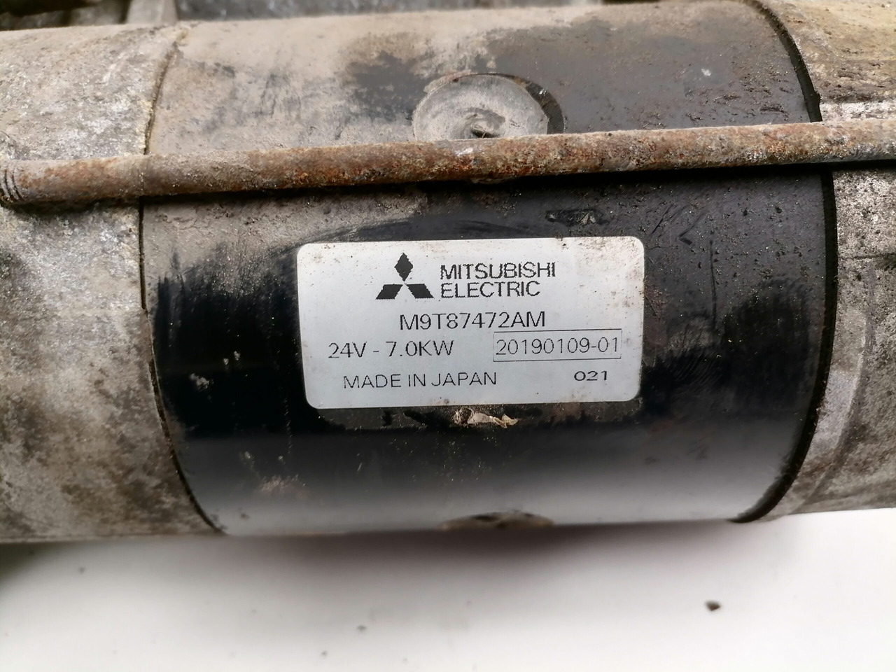 Mercedes-Benz Starter M9T87474AM - Indítómotor - Teherautó: 5 kép. Mercedes-Benz Starter M9T87474AM - Indítómotor - Teherautó: 5 kép.