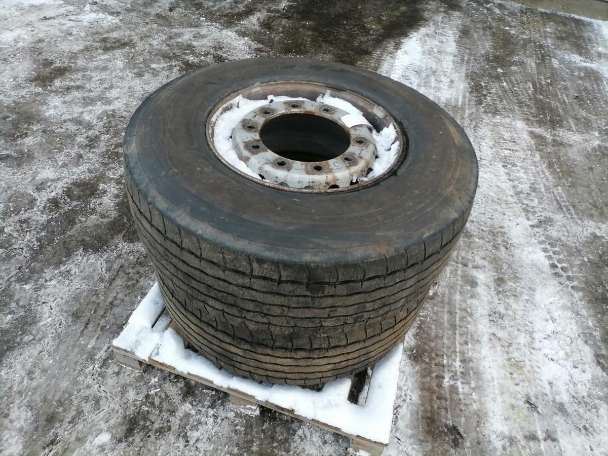 Scania Rehvid + veljed 385/65R22,5 38565R225 - Gumiabroncsok és felnik - Teherautó: 2 kép. Scania Rehvid + veljed 385/65R22,5 38565R225 - Gumiabroncsok és felnik - Teherautó: 2 kép.